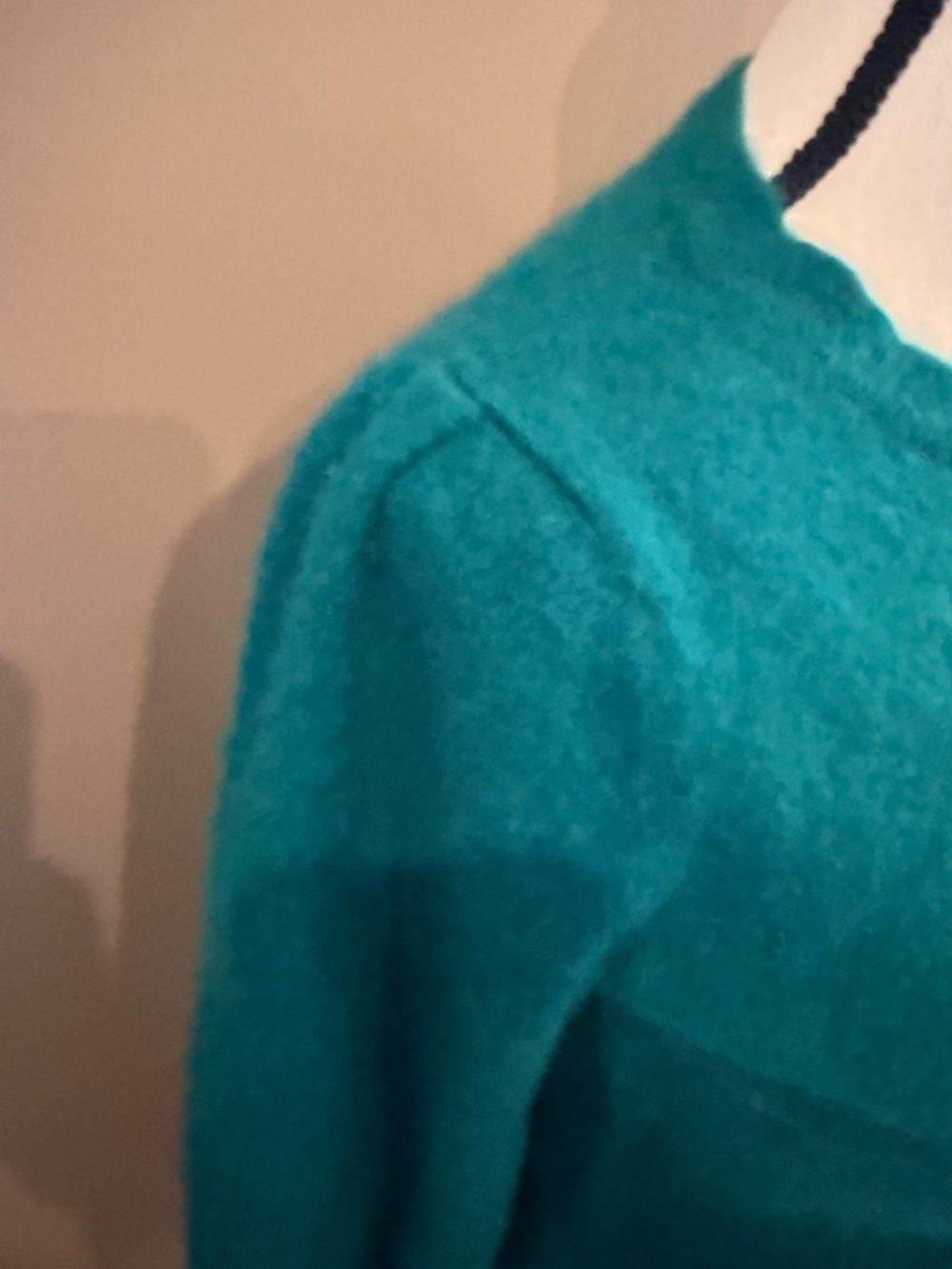Boston Proper Cashmere Puff Sleeve Sweater, Classy Elegant, Size Medium - Picture 5 of 11